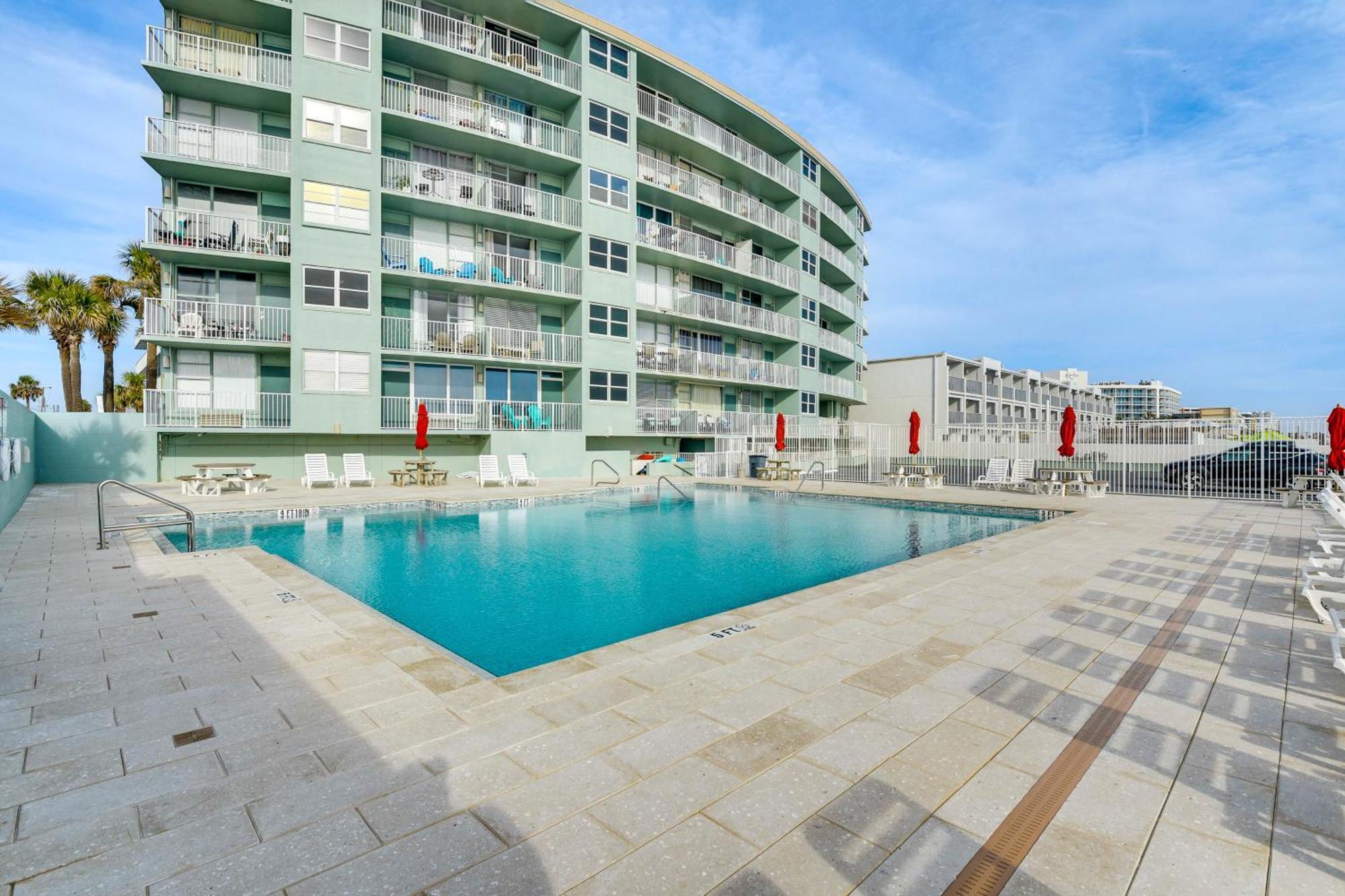 Updated Daytona Beach Oceanfront Studio! 外观 照片